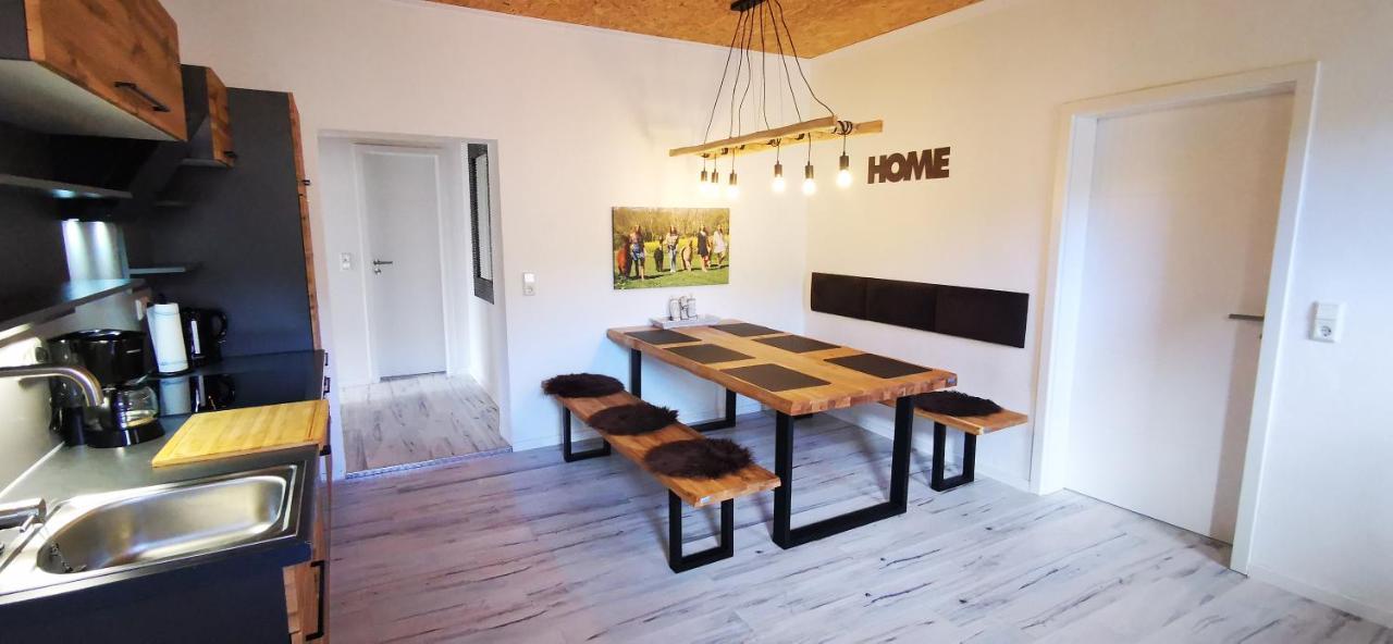 Ferienwohnung Alpakahof Goslar Dış mekan fotoğraf